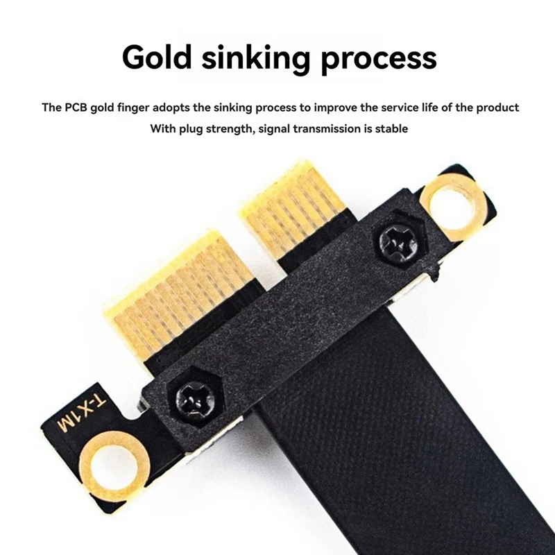 Adaptador extensor pci-e 1x pci-express 3.0 1x macho para fêmea cabo riser pcie 1x cabo de extensão 90 graus 15cm