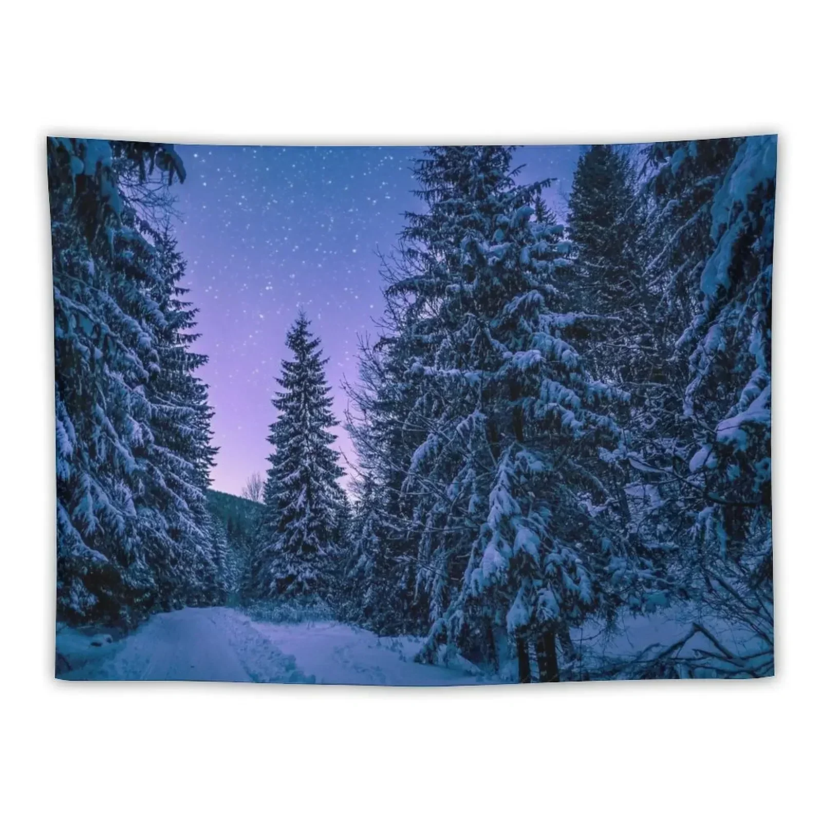 

Snowy Forest Tapestry Room Decor For Girls Decorative Wall Murals Tapestry