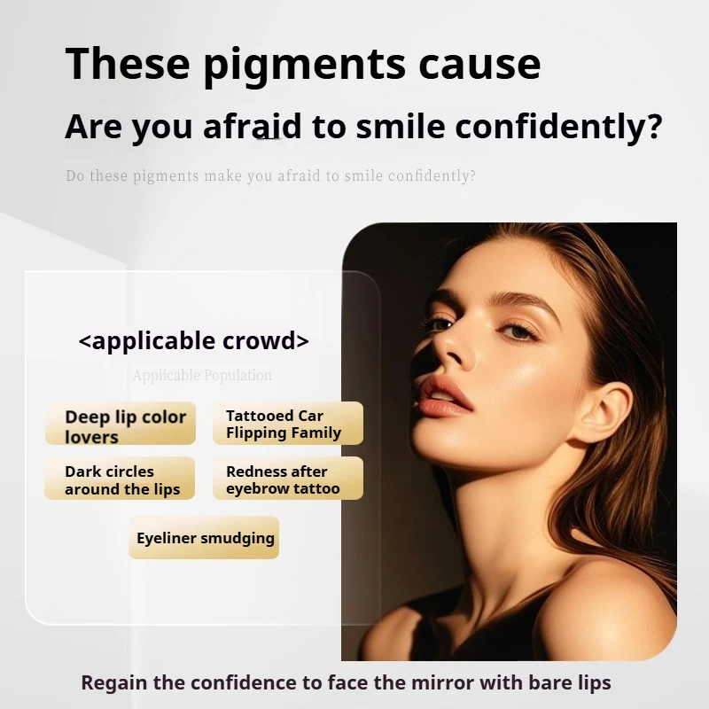 Black Lip Removal Essence for Semi Permanent Makeup 3 Step Correct Micropigmentaion Mistake Beauty Health Suppliers