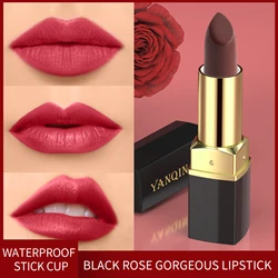 Black Rose Lip Temperature Color Changing Natural Long Lasting Waterproof Lipstick Cosmetics Woman Makeup