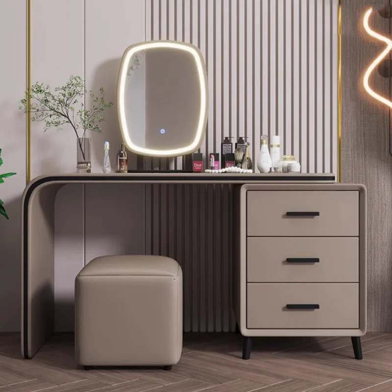 

Italian Luxury Dressing Table White Bedroom Cheap Girls Dressing Table Drawer Makeup Table De Maquillage Avec Miroir Furniture