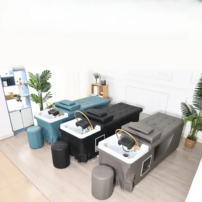 

Minimalistic Luxury Shampoo Barber Shop Shower Hair Wash Shampoo Beauty Salon Chair Мебель Для Парикмахерской Salon Chair