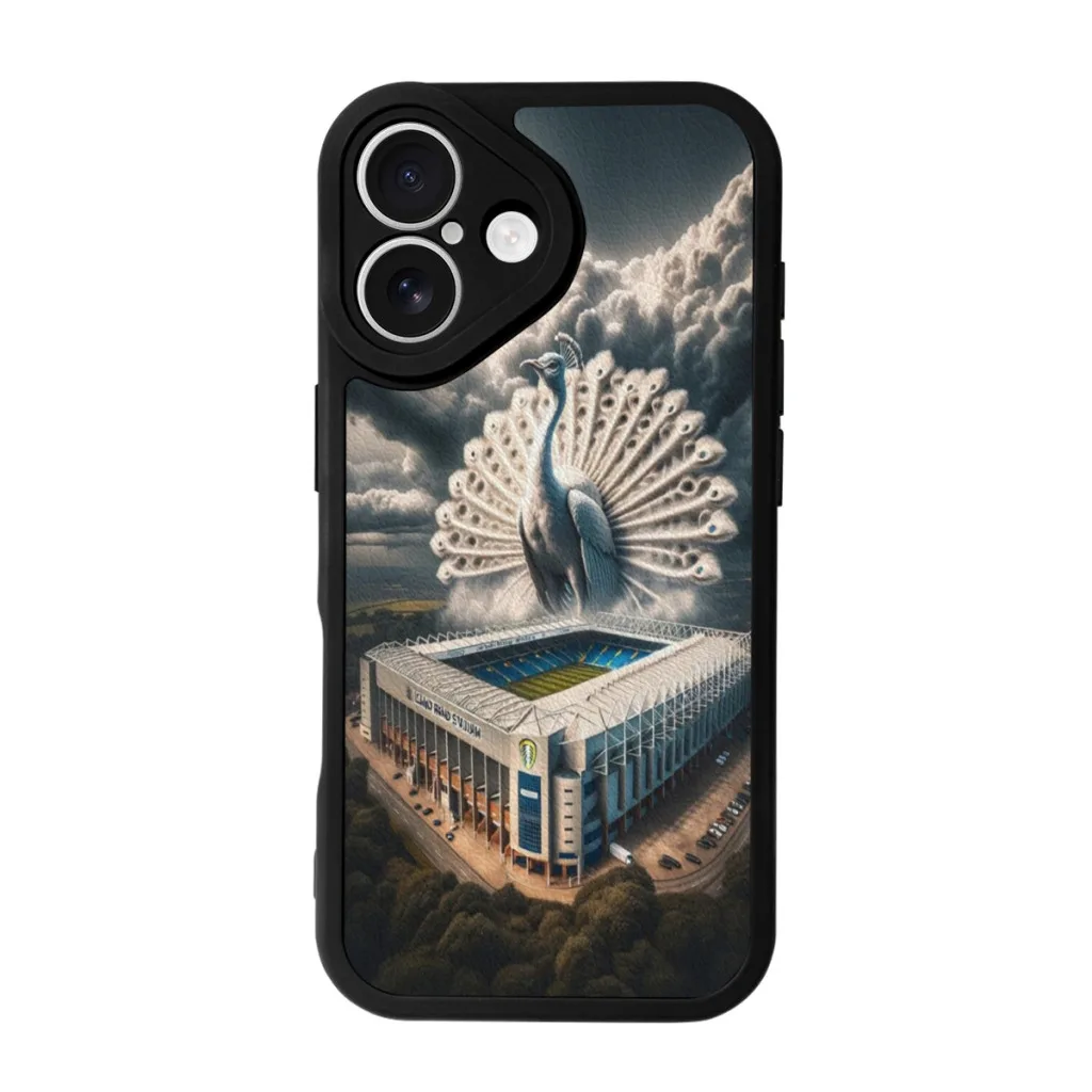 Leeds United Fan art Phone Case Phone Case For iPhone 16 Pro Max Silicone Skin Case