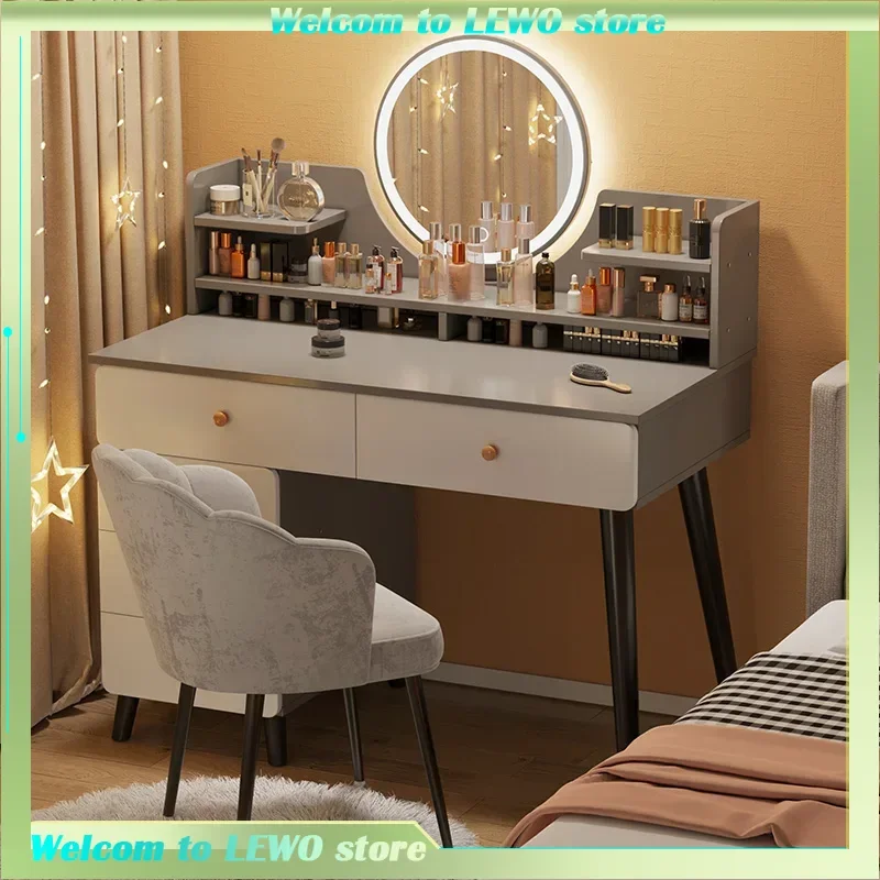 

Boots Women Dressing Table Drawer Display Large Shelf Living Room Dressing Table Space Saving Rangement Chaussure Furniture