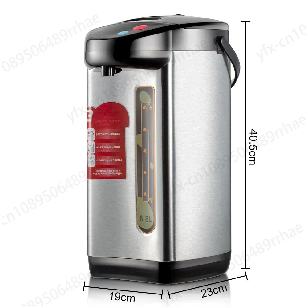 Kettle Burning  Home Appliance Electrical  6.8L European Standard Stainless Steel Insulation Electrothermal