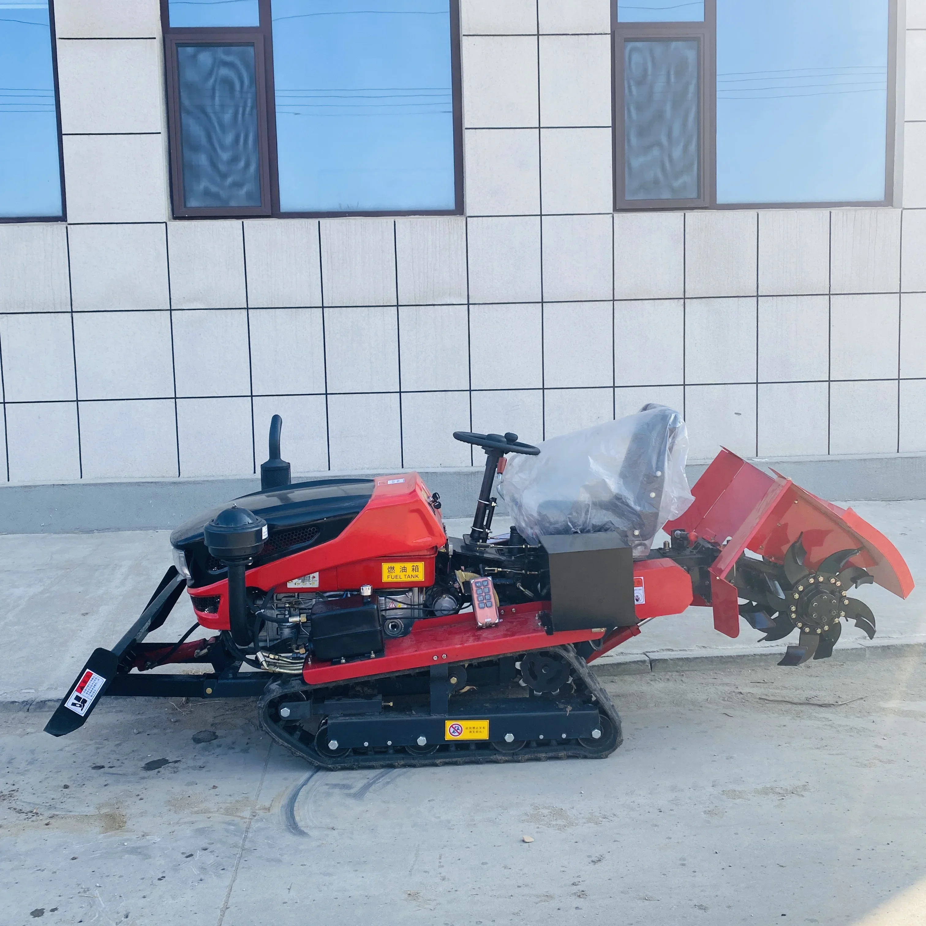 Traktor perayap Mini pertanian, penyulut putar pertanian