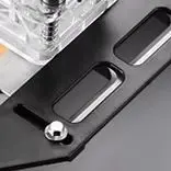 Door Hinge Template Hole Guide Jig Woodworking Hole Opener Positioning Slot Locator Door Cabinet Jamb Router Hinge Installation