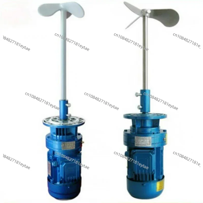 380V/220V Sewage dosing mixer vertical reducer industrial chemical detergent dosing barrel mixing motor water pump