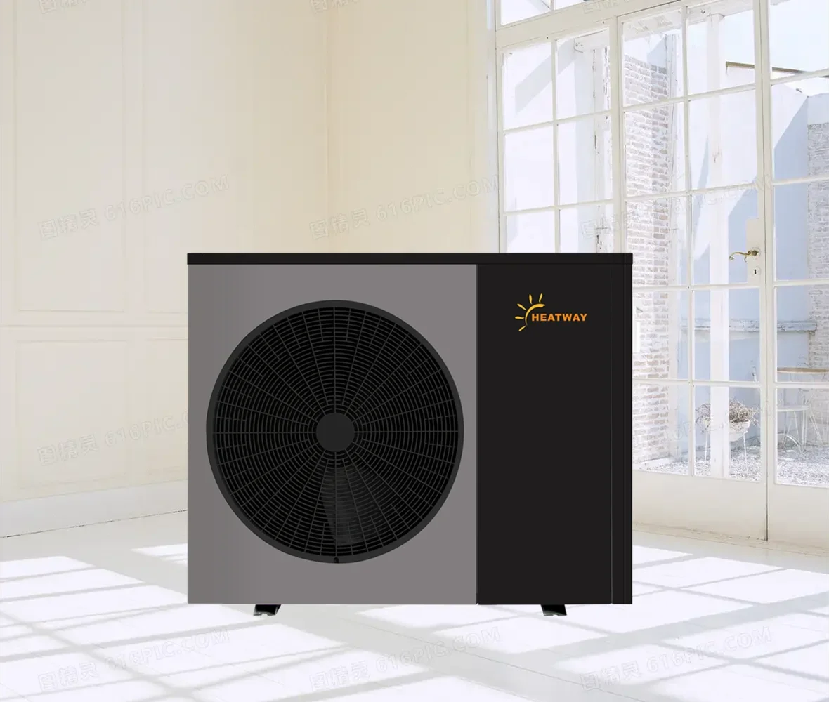 حار Sale10KW تيار مستمر العاكس مضخة الحرارة الهواء إلى الماء Warmepumpe قطعة واحدة العاكس مصدر الهواء مضخة الحرارة سخان المياه