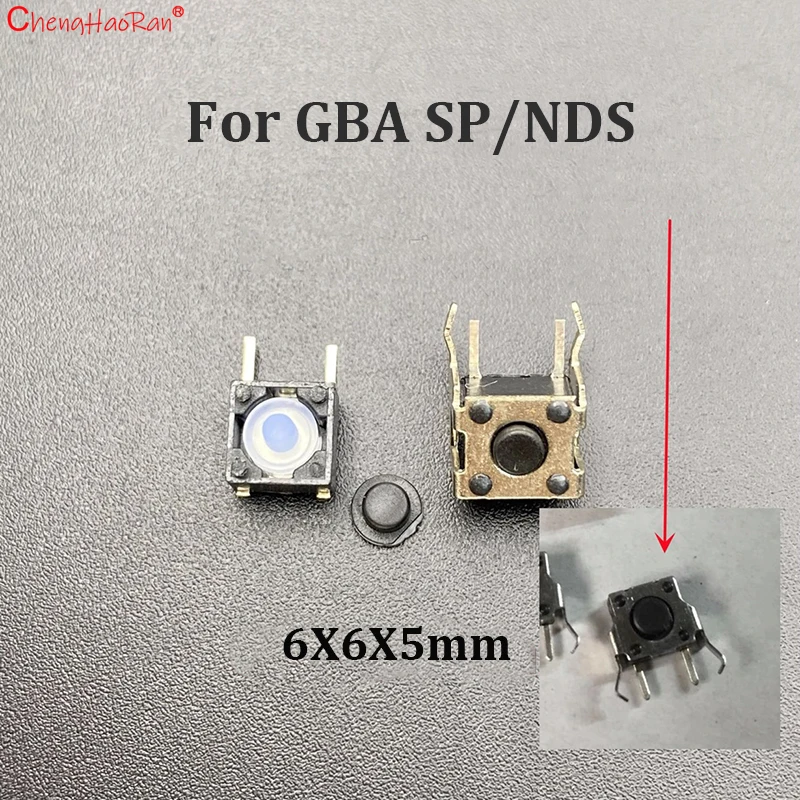 2/5/10PCS For GBA Gameboy Advance SP NDS Left Right Shoulder Trigger Button Switches For GBA SP NDS L R Key Micro Switch