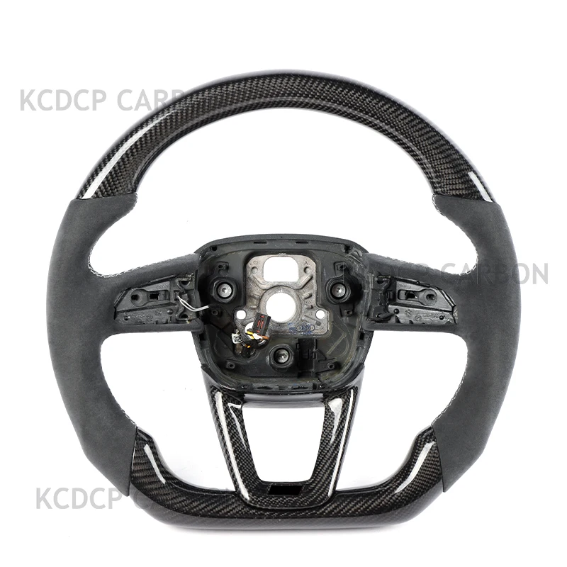 

Carbon Fiber LED Steering Wheel For Audi Q3 Q5 Q7 Q8 Q5L Q7L RSQ7 QSQ5 RSQ8 RSQ3 SQ5 A1 A3 A4 A5 A6 A7 A8 S3 S4 Steering Wheel