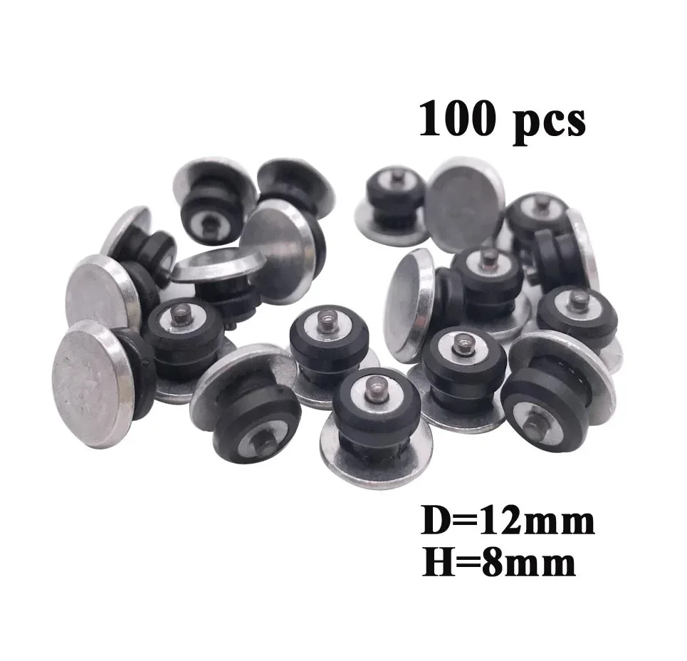 100PCS 8mm Spikes for Tires/Winter Tire Spikes/Tire Studs/Snow Chians Ice Stud/Carbide studs for Auto Car/SUV/ATV