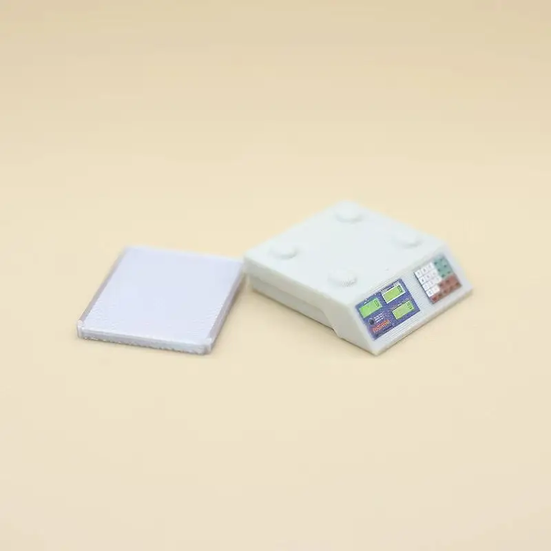 Dollhouse Mini Electronic Scale Model Realistic Kitchen Accessory for DIY Miniature Scene Craft Decor