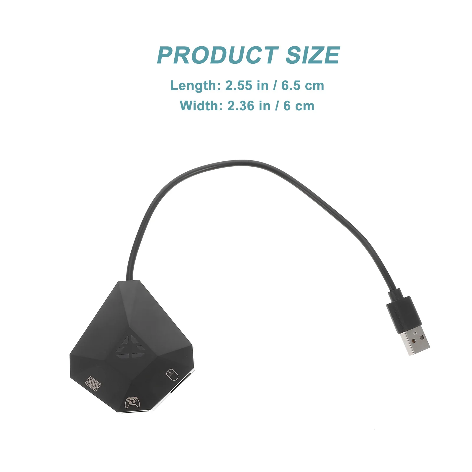 Picture 7: Game Keyboard Mouse Converter Adapter For Pc Console Controller Support Multiple Platforms Portable Small Size Compatible With