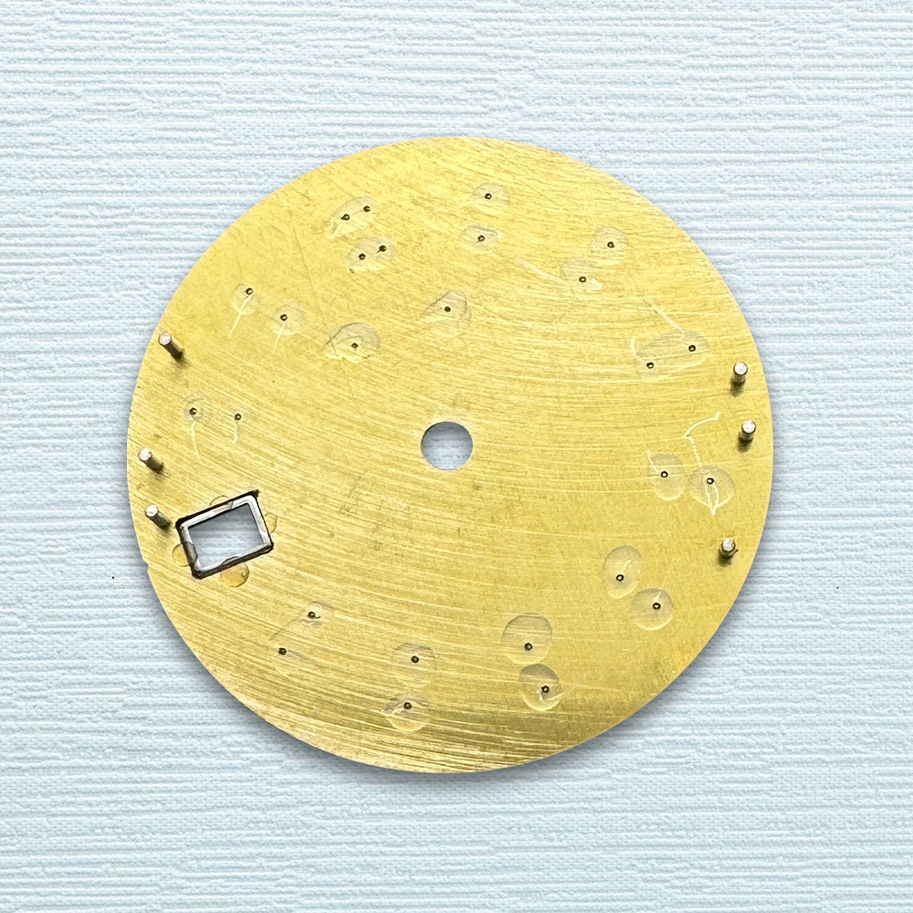 28.5mm S Logo Shell Dial Fit NH35/NH36/4R/7S Japanese Movement High-Quality Dial Watch Modified Accessories