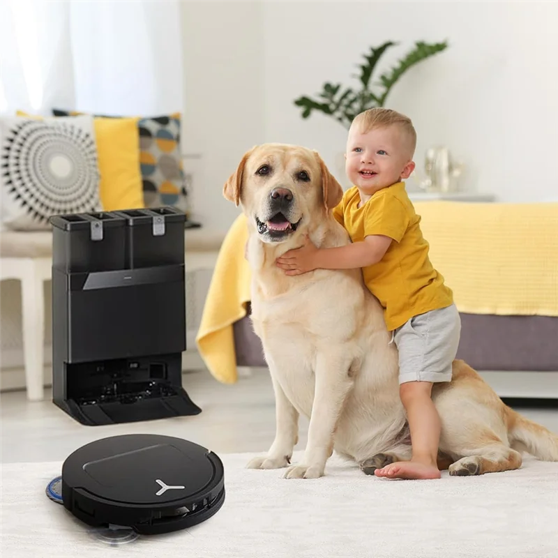 A74G-Dust Bags Replacement For Ecovacs Deebot X8 Pro OMNI/X9 PRO OMNI/T50 Pro OMNI/T50 MAX PRO OMNI Robot Vacuum Cleaners