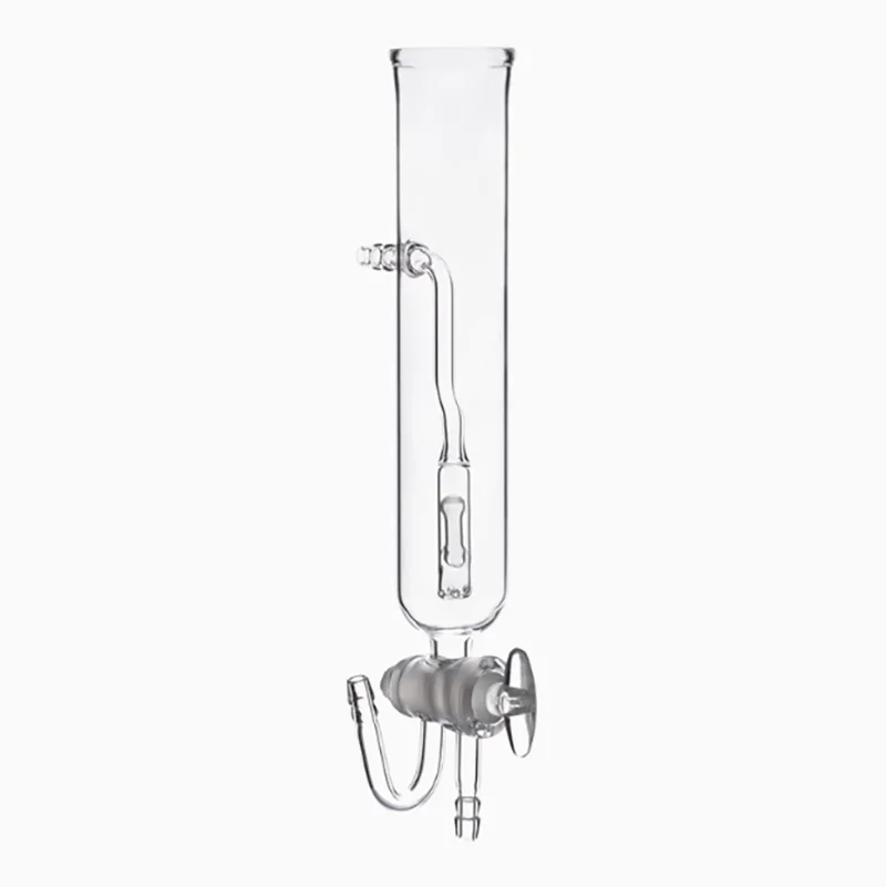 1PCS Glass Instrument Steel Sulphur Absorber 1967 Open Sulphur Absorber Standard Accessories