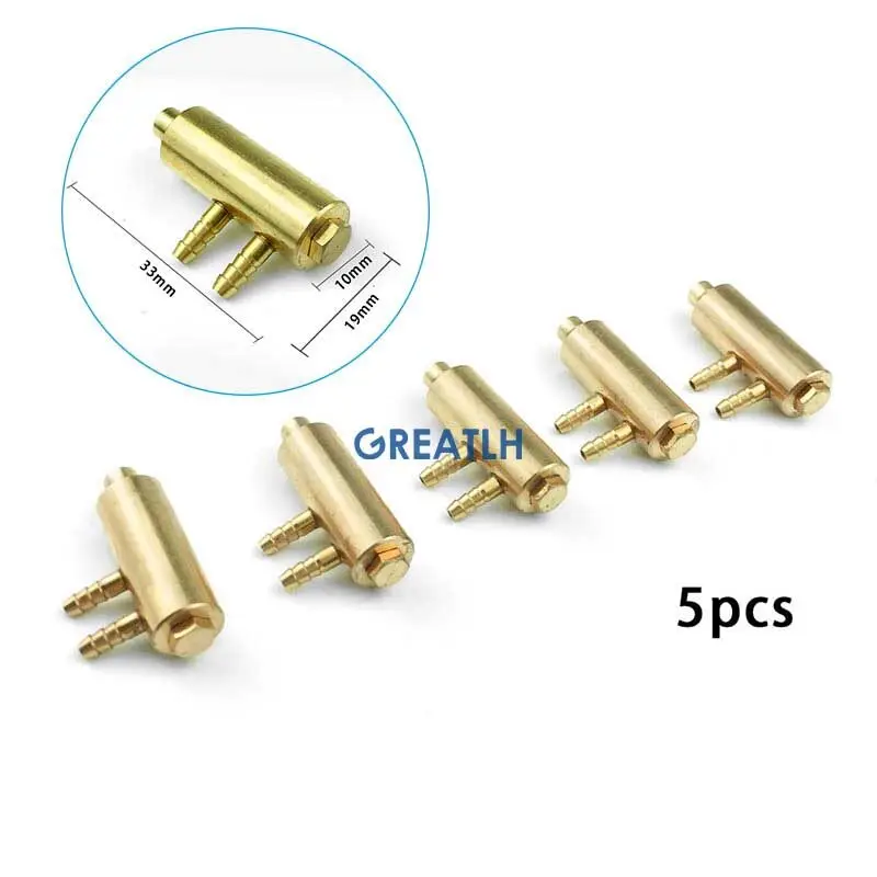 5Pcs Dental Holder Valve Normal Open & Closed Handpiece Hanger Chair Accessories