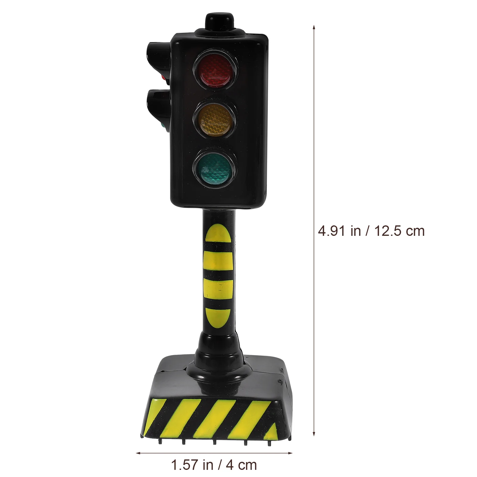 2PCS Mini Signal Licht Modell Spielzeug Simulierte Ampel Spielzeug Nachahmung Straße Szene Requisiten Verkehrs Sicherheit Bildung Spielzeug Frühen