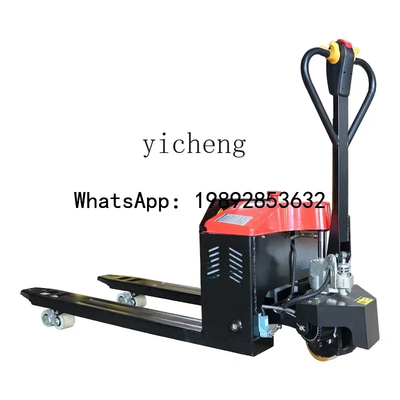 A1 electric ground cow forklift hydraulic manual semi-electric forklift 2 tons 3 tons handling truck