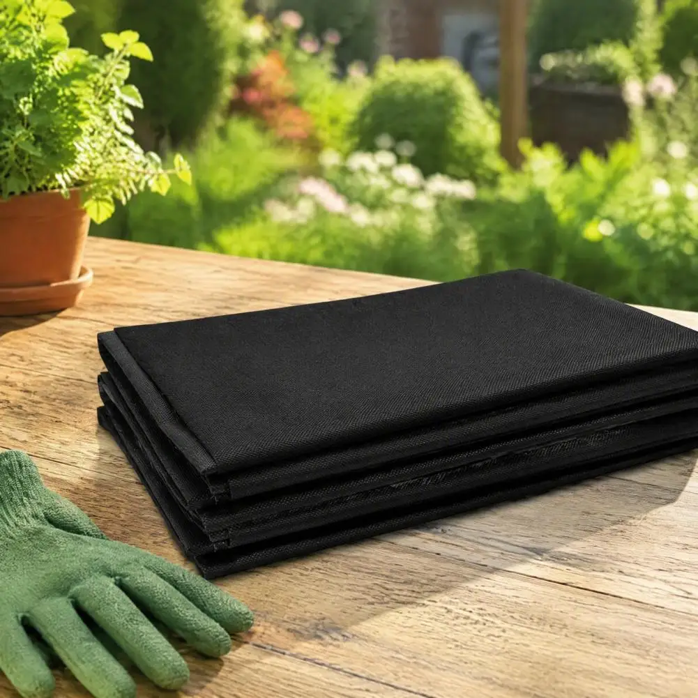 Durable Garden Bed Liner Raised Garden Bed Liner Breathable Non Woven Fabric Planter Box Soil Containment Mat with Water for Veg