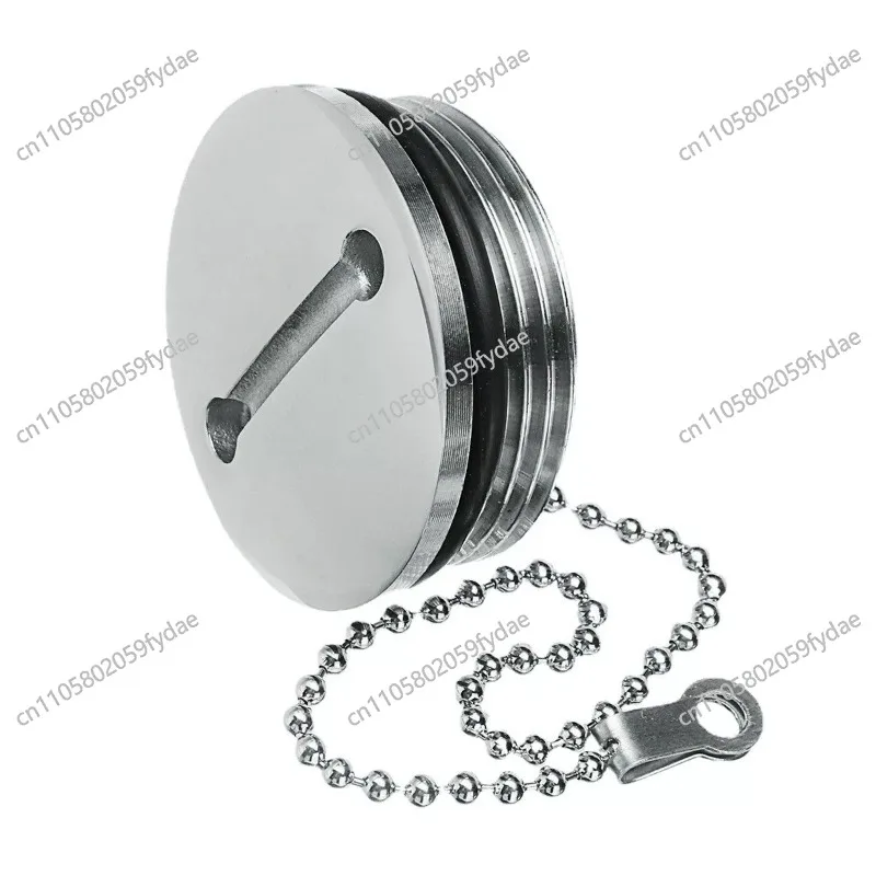 38mm 50mm  Fuel box Cap 316 Stainless Steel Polished Deck Fill Cap with Key Marine Hardware for  Caravans RV Trucks