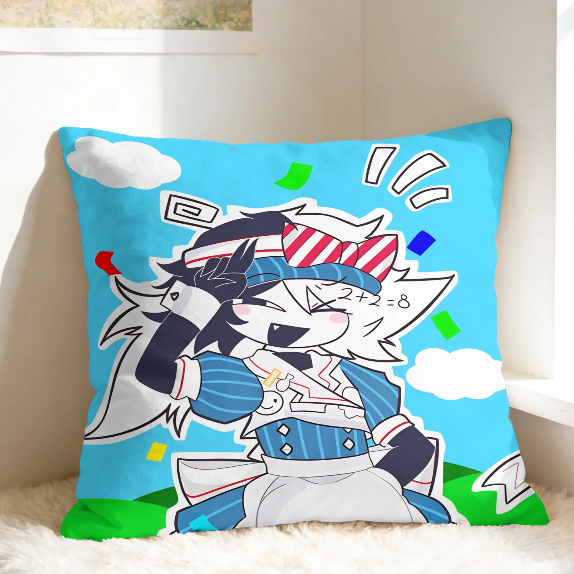FPE F-Fundamental P-Paper E-Education Pillow Case  Comfy Pillow Cover For Sofa Bedroom Home Decor Funny Pillowcases