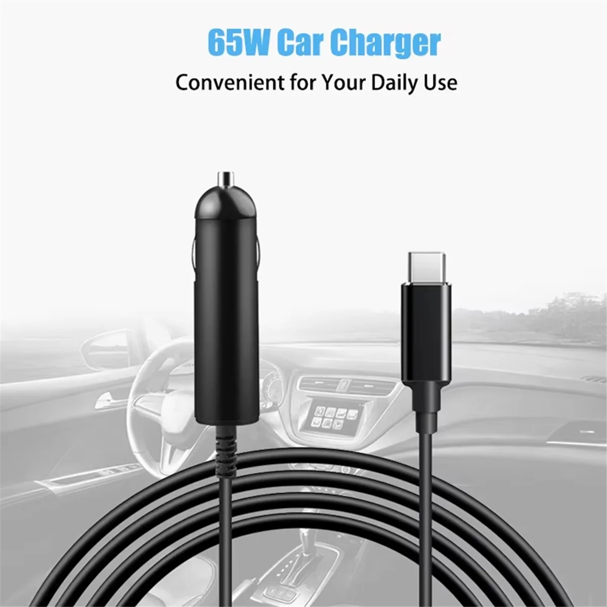 

【Эксклюзивный-Оферблат!】Автомобильный адаптер USB C