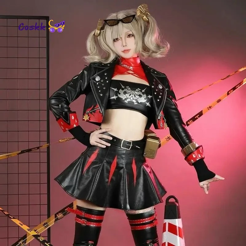 

Burnice Whita Cosplay Collab Series: Game Zenless Zone Zero ZZZ Burnice Whita Cosplay Costume Halloween Costume
