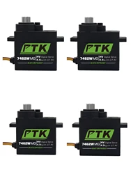 PTK 7462W MG 9g Micro waterproof servo 5KG Metal gear HV Fixed wing RC Car Helicopter Robot 180° 1/8 digital servo