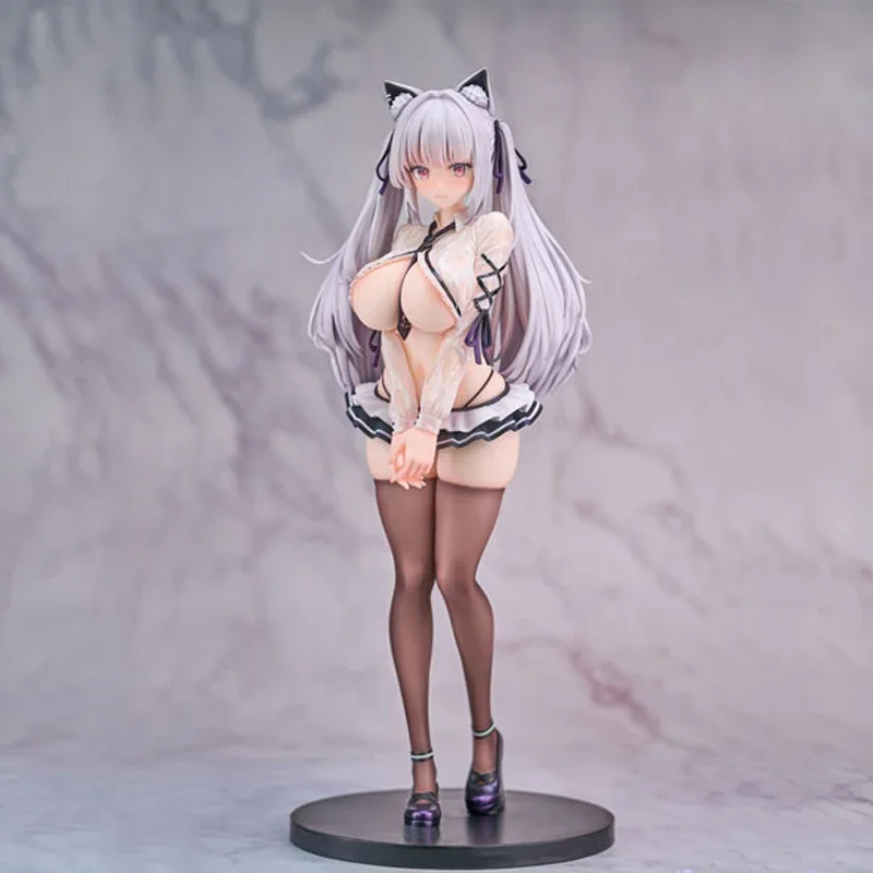 26 centimetri SIKI ANIM Alvina chan Bagnato Sexy Anime Figura Vino Cameriere Ragazza Cynthia/Esoutoys Dongtan Action Figure Modello Per Adulti Bambola Giocattoli