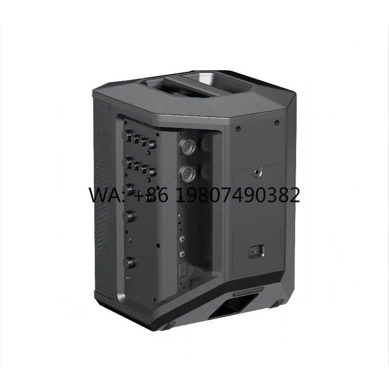 300W High Power Speaker, Dual Mic Input, Guitar Vocal Audio for Live Streaming Roadshow Performance