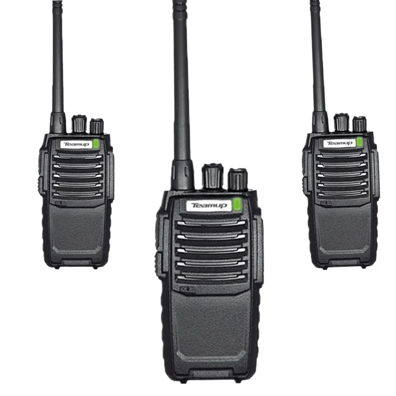 Radio bidireccional portátil 5W T333 VHF UHF, equipo de guardia de seguridad aprobado por CE con función VOX para walkie talkie para niños