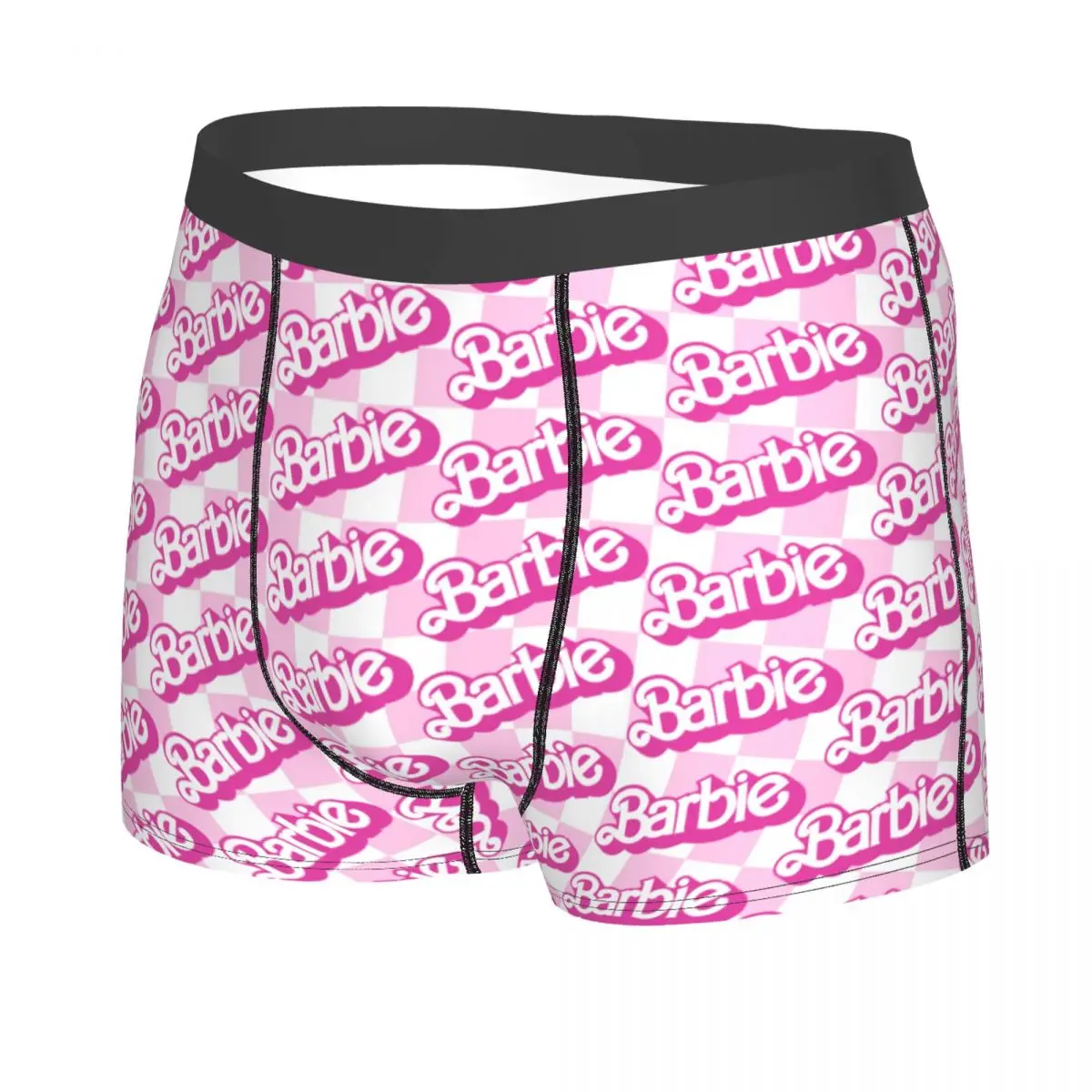 Custom Barbie Logo Boxers Shorts Mens Briefs Underwear Fashion Underpants