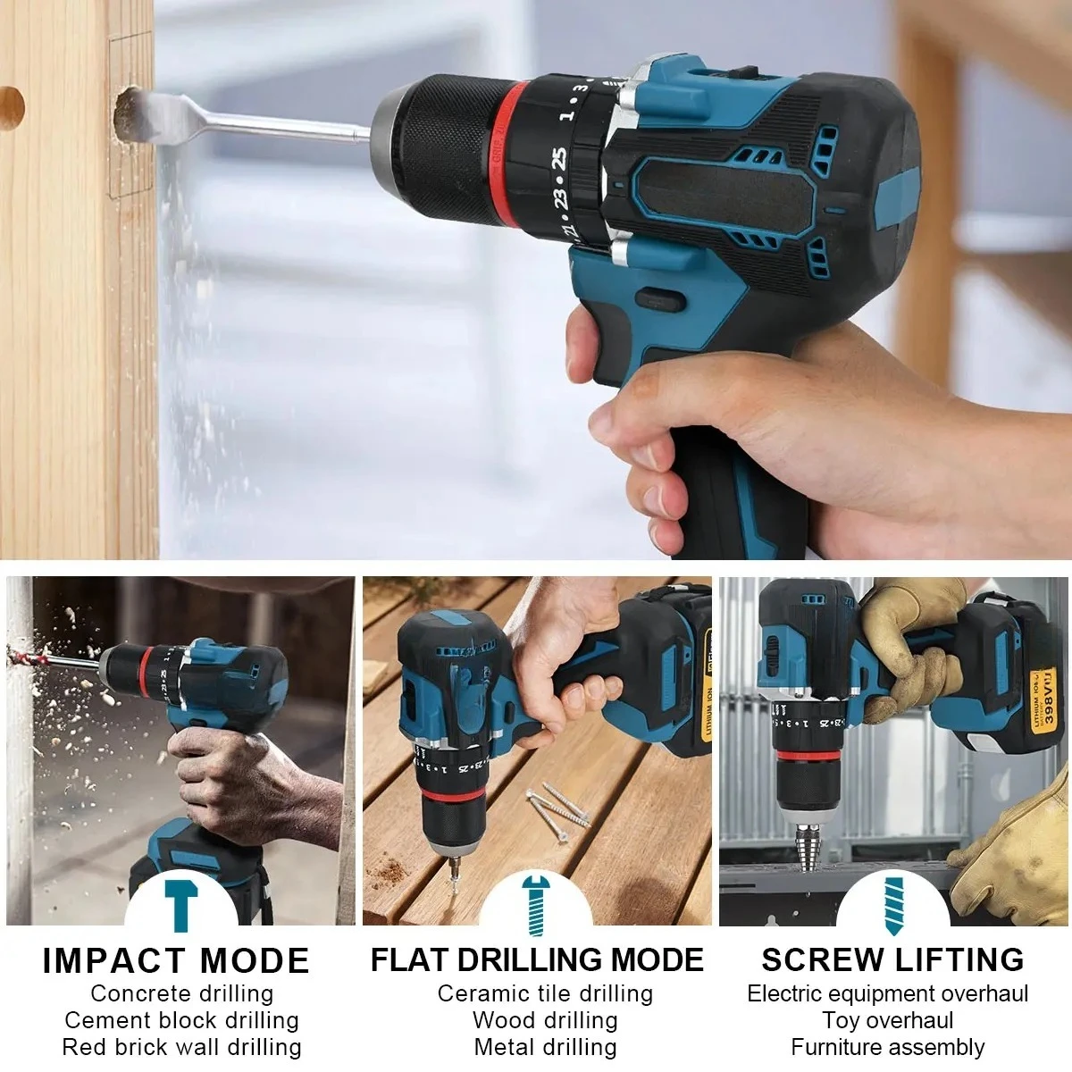 

For Makita 18v Battery Pins- Brushless Power Tools Sets Wrench Electirc Drill Angle Grinder Electric Hammer