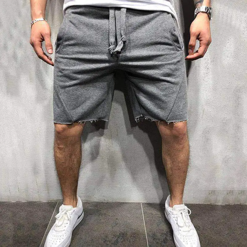 Summer Fitness Sports Shorts Men\'s European And American Fashion Run Breathable Boys Shorts Loose New Shorts Shorts