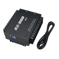 RX-888 MKII SDR Radio Receiver SDR Ham Radio Receiver for LTC2208 16Bit ADC Direct Sampling R828D