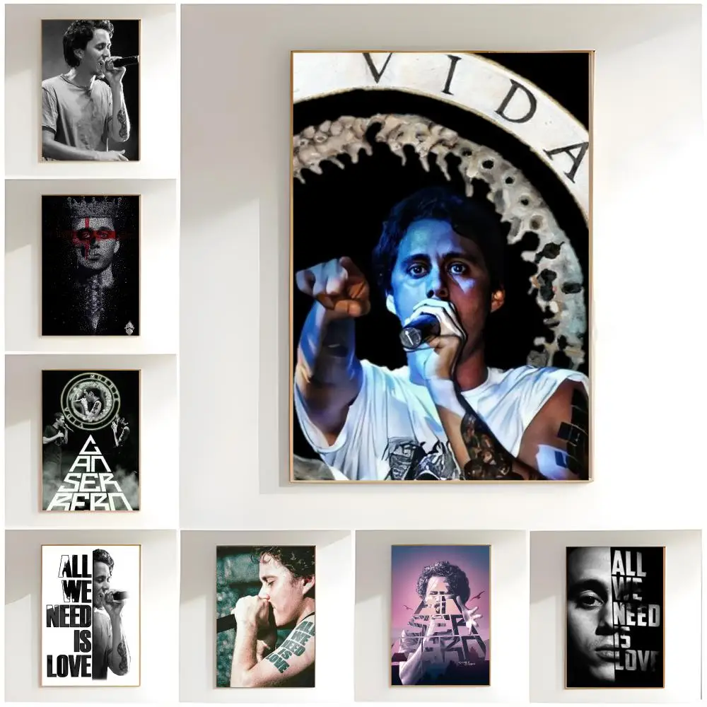 rap artist c-canserbero Poster Classic Wall Art  Home Decor  Peel and Stick Unframed