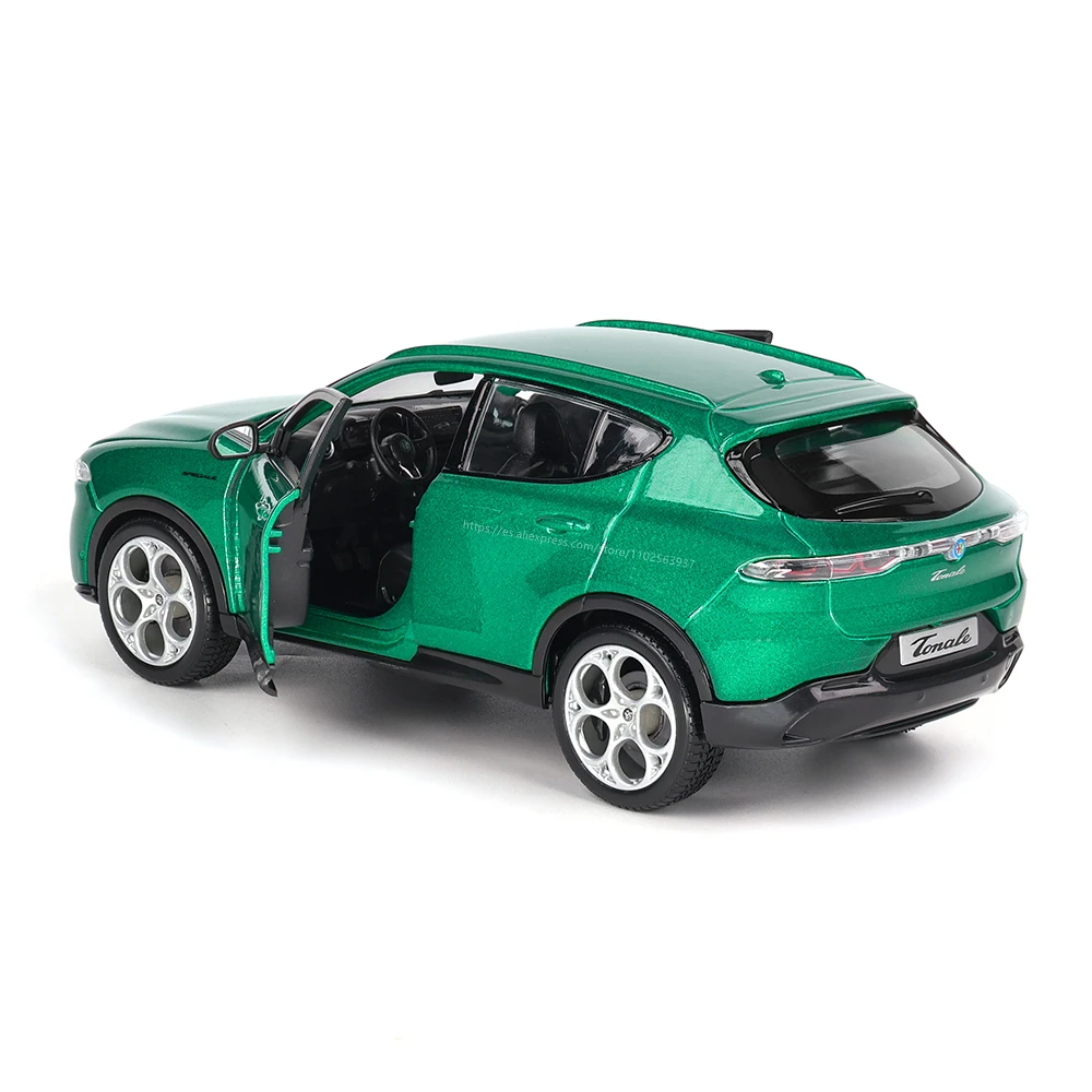 Bburago 1:24 Alfa Romeo Tonale Alloy Luxury Vehicle Diecast Car Model Toy Collection Gift Birthday Present