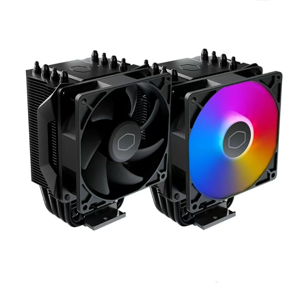 Disipador de Calor para CPU Cooler Master Hyper411Nano, Refrigeración por Aire, Enfriamiento Extremo ARGB, Cuatro Tubos de Calor para Chasis ITX