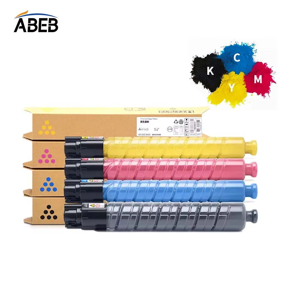 1Set Compatible Ricoh MPC305 Toner Cartridge For MPC305SP/C305SPF Premium Quality Copier Color Toner BK 224g  CMY 83g