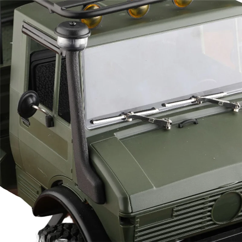 MACH-LD-P06 simulación de esnórquel de Safari, esnórquel de plástico para LDRC LD-P06 LD P06 Unimog 1/12 RC Truck Car, piezas de mejora, accesorios