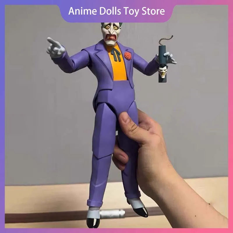 Genuino Joker 1/6 Action Figure 12 Pollici Giunti Mobili Modello Giocattolo Del Fumetto Batman Versione Animata Desktop Decor Collezione Regalo