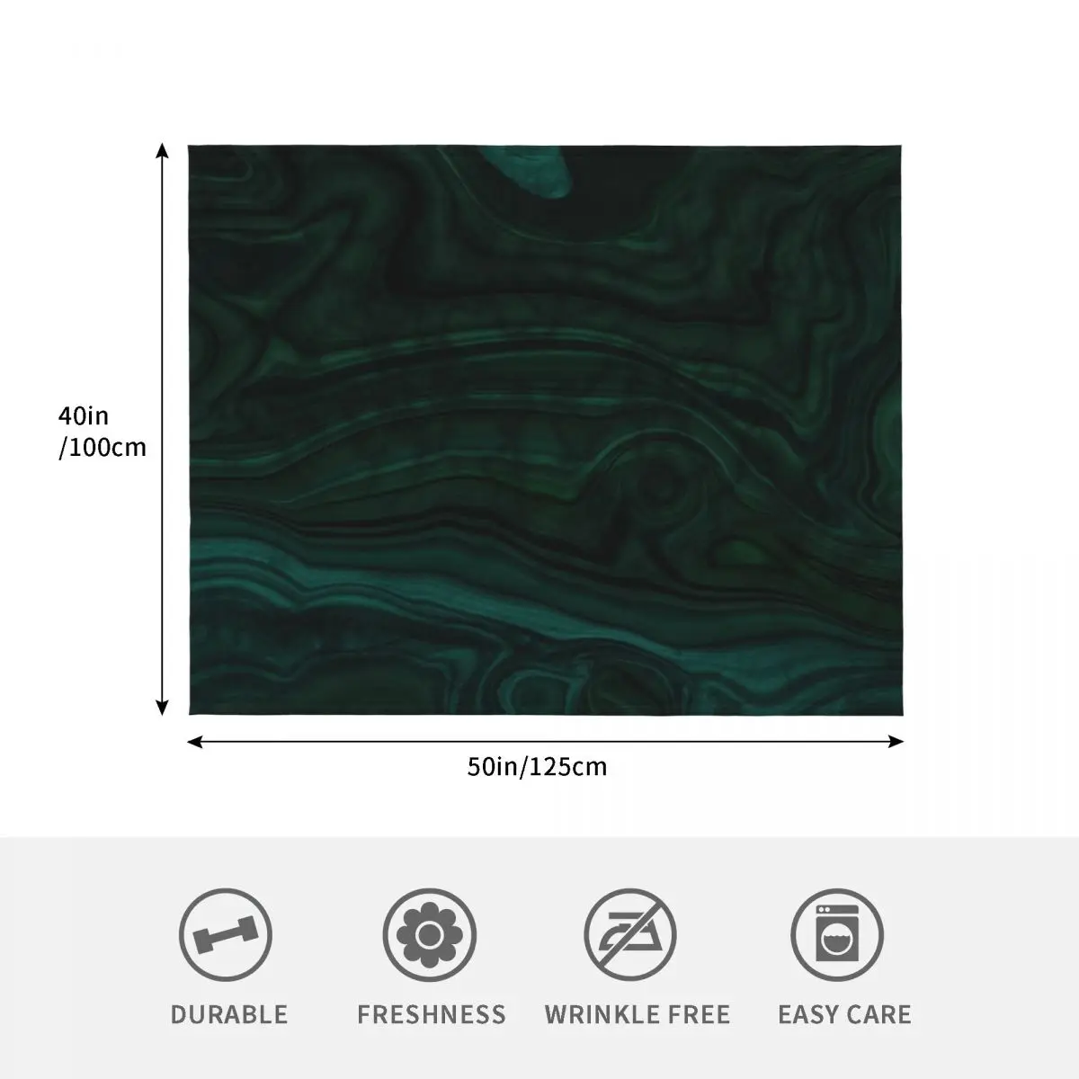الزمرد الأخضر الملكيت نمط رمي بطانية السرير لطيف منقوشة البطانيات للأرائك لحاف البطانيات