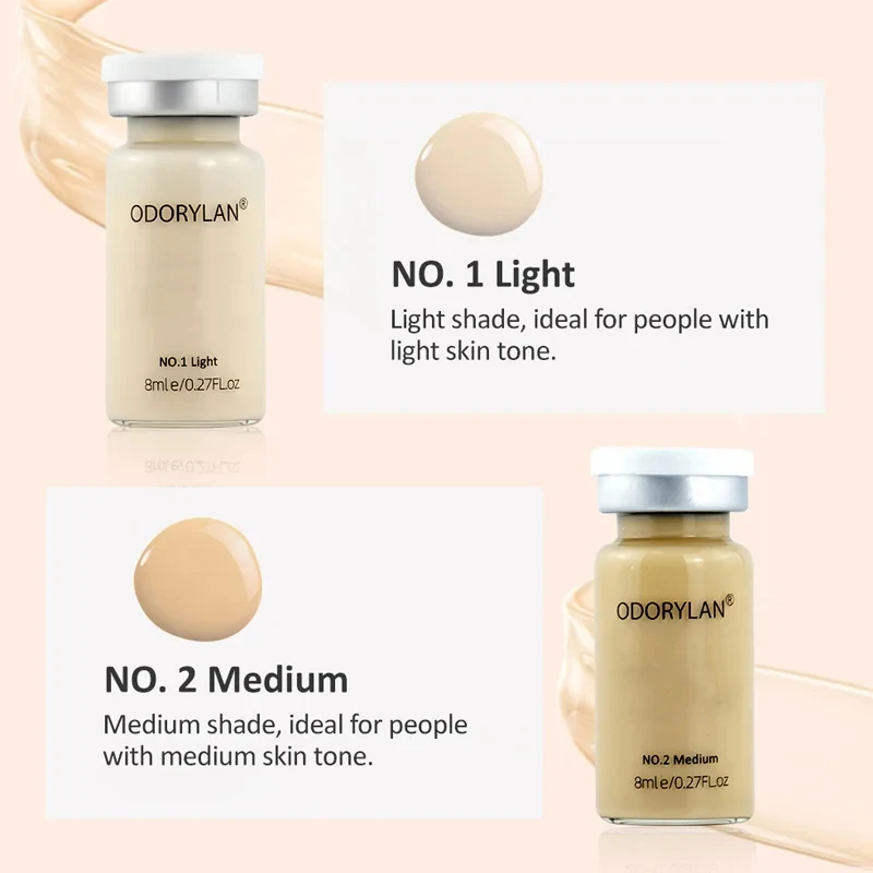 Korea 8ml BB Cream Glow Starter Kit Facial Niacinamide Foundation Concealer Cream Rejuvenating Moisturizing Beauty Skincare