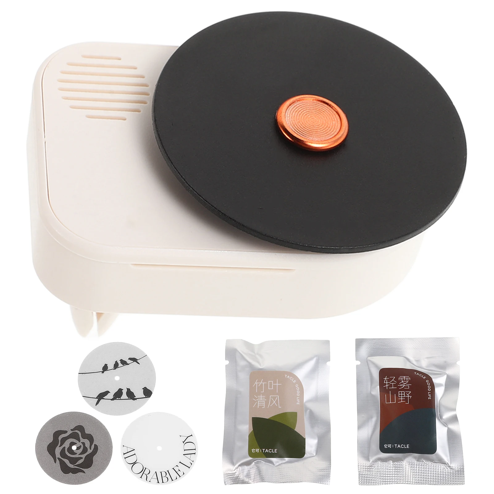 

Funny Car Air Freshener for Women Record Player Design Vent Clip Cute Car Diffuser Accessory Car Interior Decor Freshener Snitch