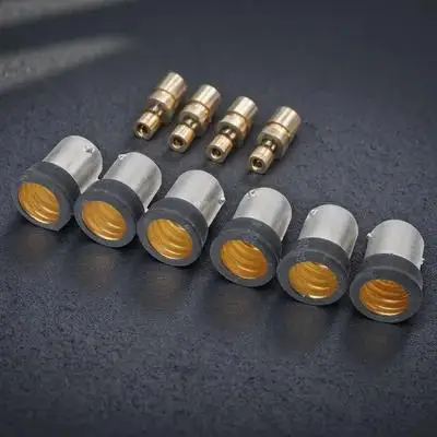

6pcs B15D to E14 Lamp Adapter Light Socket Converter Holder Screw Base High Temperature Resistant Anti Aging Safe Durable LED