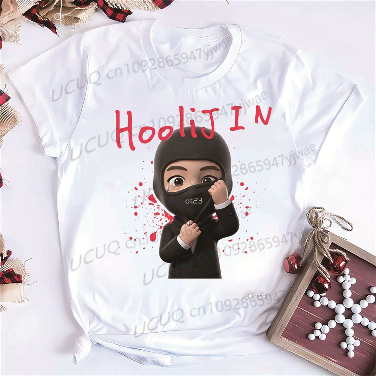 Kpop Concert T-shirt Hooligan Fun Shirt Inspired Tee Kpop Fan Korean Gift High Quality Cotton Top Summer Men's Women's T-shirts