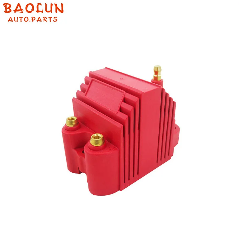 BAOLUN  Universal Blaster Ss 12V High Output External Male E-Core Ignition Coil