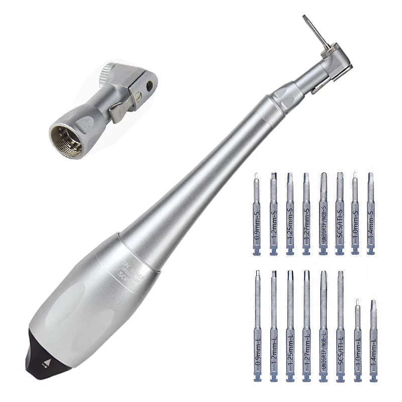 

Dental Universal Implant Torque 16pcs Dental Handpiece Dental Implant Torque Screwdriver Repair Tools Drivers Wrench Latch Head